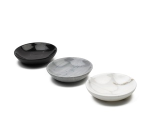 Bol en marbre très vendu, bol de service décoratif pour table, bol de luxe moderne pour la maison, les hôtels, les restaurants et les cafés - Product Image 1