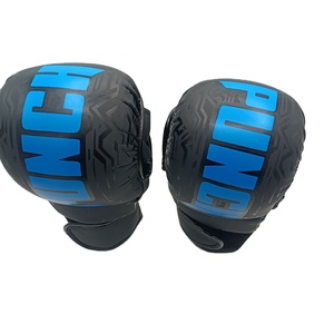 Nouveauté : Gants de boxe en PU imperméables de haute qualité, à doigts entiers, avec fermeture auto-agrippante et sangle de poignet réglable, respirants - Product Image 4