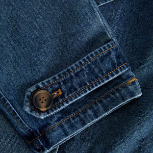 แจ็กเก็ตผ้ายีนส์สำหรับผู้หญิงมีแบรนด์สำหรับป้ายที่กำหนดเองและคำสั่งซื้อยี่ห้อส่วนตัว - Product Image 5