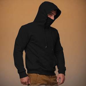 Sweat-shirts à capuche en strass pour hommes et femmes, sweat-shirt à capuche en diamant, mode, luxe, décontracté, streetwear, sweat-shirts en polaire, masque facial - Product Image 2