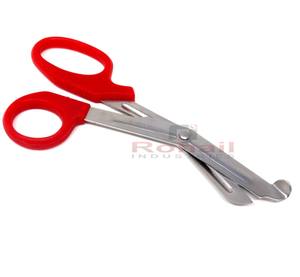 Tijera médica de acero inoxidable, cabeza curva, táctica, quirúrgica, hecha en RI-DI-0123, paquistaní - Product Image 6