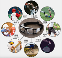 Lunettes de sport anti-buée résistantes aux chocs et aux chutes pour le basketball, le football, le volleyball, le rugby, le baseball, le tennis et le cyclisme en extérieur