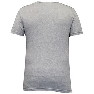 Camiseta de media manga con estampado de logotipo personalizable para hombre, camiseta de entrenamiento deportivo de alta calidad, transpirable, de talla grande - Product Image 5