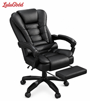 Chaise d'ordinateur, chaise de bureau, chaise de patron, ergonomique, moderne, minimaliste, confortable, pour longues périodes de rester assis, chaise de jeu, chaise de maison