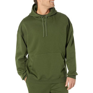 Pull-over à capuche avec logo personnalisé pour hommes, sweats de jogging, vêtements, sweats à capuche surdimensionnés vierges, unisexe, couleurs unies, grande taille pour hommes - Product Image 1