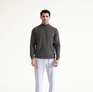 2025 meilleure vente unisexe coton polaire pull respirant en gros Logo personnalisé plaine hommes sweats pour l'automne - Product Image 5