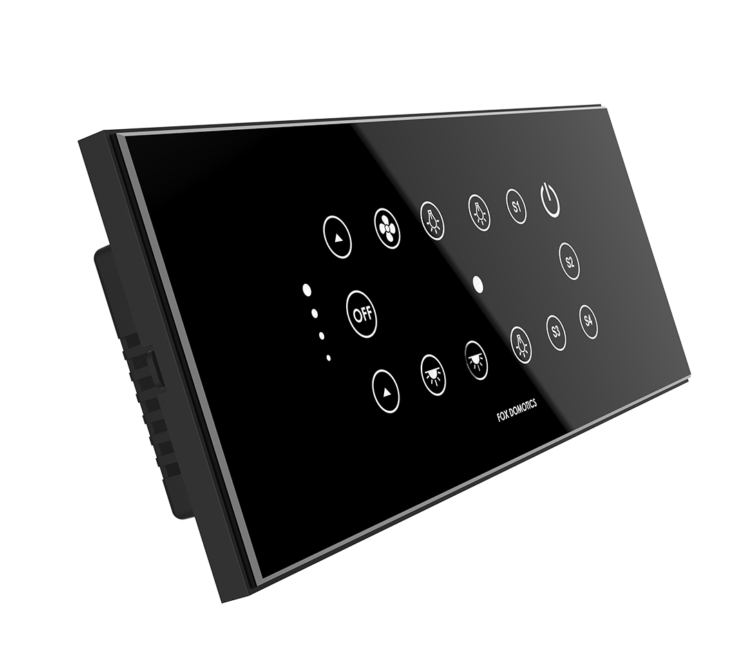 Capacitive Touch Light Switches - Smart Home Automation - Made in India by Fox Domotics Private Limited