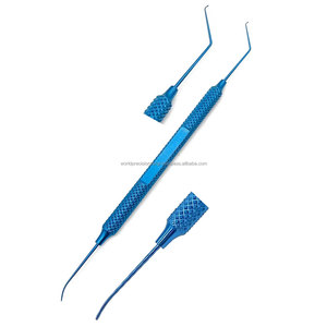 Manipulador de gancho Phaco Chopper Sinskey, espátula, gancho, instrumento quirúrgico oftálmico, kit quirúrgico manual para cirugía de cataratas - Product Image 1