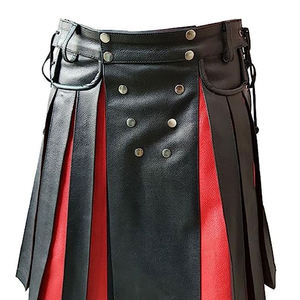 Kilts en cuir SUQAINA GARMENTS de bonne qualité, service OEM/ODM, approvisionnement direct d'usine, MOQ de 2 pièces, Pakistan - Product Image 4
