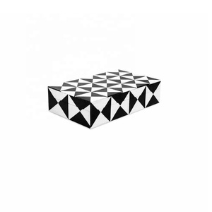 High Quality Geometric Pattern Bone & Horn Modern Decorative Jewelry <b>Box</b> Organizer Multipurpose Storage <b>Box</b> <b>Christmas</b> <b>Gift</b> <b>Box</b> - Product Image 5