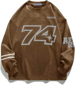 เสื้อสเวตเชิ้ตผู้ชายขายดี น้ำหนักเบา สวมใส่สบาย เสื้อลำลองคุณภาพสูง แขนยาว ขายดี - Product Image 6