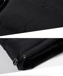 Respirant Polyester/Nylon chien gestionnaire gilet sécurité vêtements de travail imperméable hiver chaud bulle bouffant manches haut court - Product Image 6