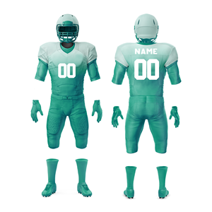 Ensemble d'uniformes de football américain pour jeunes avec maillot sublimé personnalisé et pantalon confortable, parfait pour les équipes et les tournois - Product Image 4