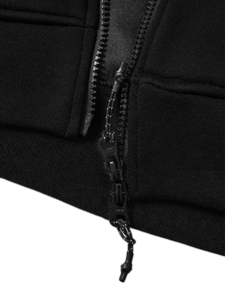 Zip Heavyweight Vintage Acid Wash 100% algodón French Terry Sudadera con capucha para hombre Ropa de calle bordada personalizada en colores sólidos de invierno - Product Image 4