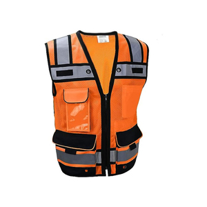 Chaqueta de Seguridad Vial para Hombre de Alta Calidad, Poliéster Transpirable, Alta Visibilidad, Antibacteriana, Impermeable, MOQ Bajo - Product Image 1