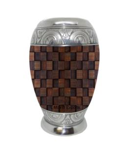 Premium Rainbow Texture Look Cremation Urns Memorials Urns with Free <b>Velvet</b> <b>Bag</b> - Product Image 3