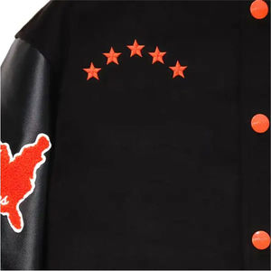 Personalizado ODM Chenille bordado cuero manga béisbol Letterman Varsity chaqueta - Product Image 6