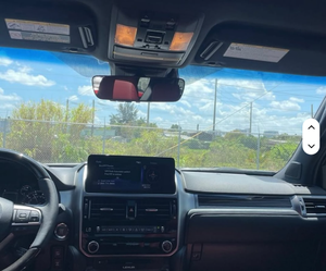 Lexus GX 460 d'occasion 2023, conduite à gauche, luxe, noir avec intérieur bordeaux, 1-25000 milles - Product Image 3