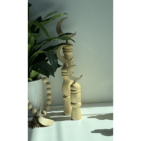 Vente en gros de croissant de lune décoratif pour le Ramadan Ornement islamique de l'Aïd Décoration élégante de la lune du Ramadan pour la table et le salon