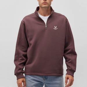 <b>Top</b> Selling Durable Material High Quality <b>Men</b> Quarter <b>Zips</b> Lightweight Breathable <b>Men</b> Quarter <b>Zips</b> - Product Image 1