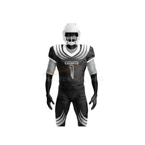 Uniforme de fútbol americano personalizado de poliéster 100%, Diseña tus propias camisetas y pantalones de fútbol reversibles, uniformes de alta calidad para equipos - Product Image 1