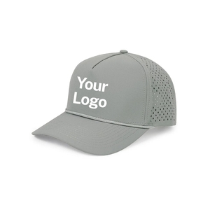 Gorra de Golf Clásica con Logotipo Personalizado, 5 Paneles, Corte Láser Perforado, Cierre Trasero de Plástico, Gorra Deportiva de Fábrica - Product Image 2