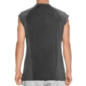 Camiseta Deportiva de Entrenamiento para Hombre, Camiseta sin Mangas para Fisicoculturismo, Yoga, 100% Algodón Jersey, Ropa Deportiva Lisa - Product Image 3