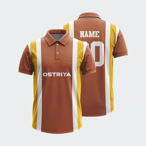 Vente en gros de polos imprimés pour hommes, mode nouveau design Services OEM Chemises polos pour hommes à vendre à des prix abordables - Product Image 6