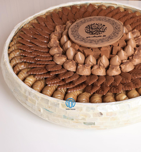 Bandejas de chocolate de nácar de lujo más vendidas, cuencos de chocolate con Incrustaciones de nácar elegantes hechos a mano en Vietnam - Product Image 2