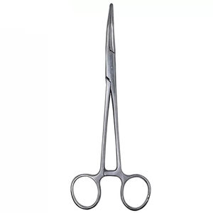 Fórceps de arteria quirúrgica inoxidable de alta calidad curvo 20cm fórceps de hemostato para mosquitos portaagujas hemostático fórceps para mosquitos - Product Image 5