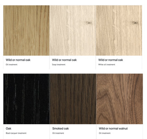 Hiện Đại Xu hướng châu Âu thiết kế gỗ sồi tròn 4 chỗ ngồi nhà hàng và nhà bếp bàn ăn - Product Image 6