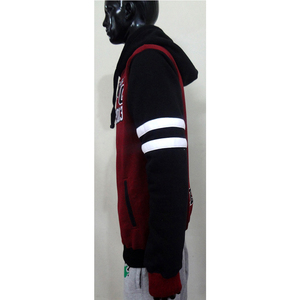 ถุงมือขนแกะสไตล์คลาสสิกในเมืองมีฮู้ดครึ่งซิปเทอร์รี่ยาว2025ขายส่ง - Product Image 4