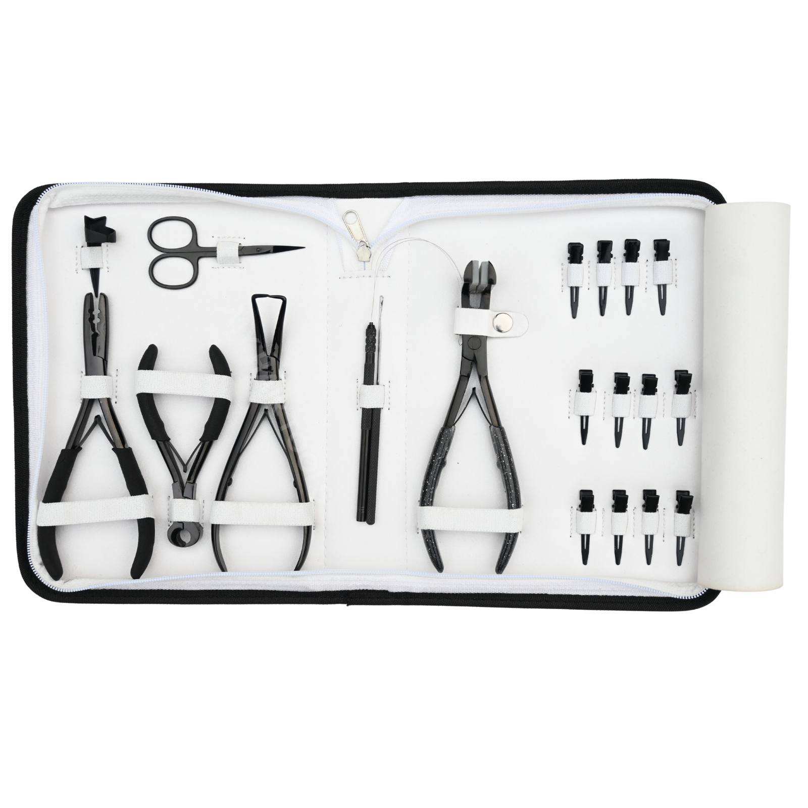 ชุดอุปกรณ์ต่อผมสีดำ