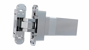 Abrepuertas Automático Silencioso Pequeño con Bisagra de Aluminio Oculta, Capacidad de Carga de 120 kg, para Puertas Interiores del Hogar - Product Image 2