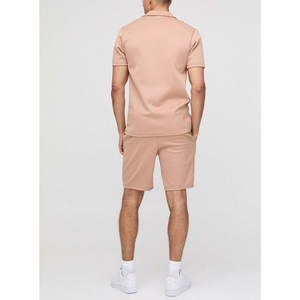 Conjuntos de Shorts de Verano para Hombre, 2 Piezas, Personalizados, Casuales, de Tela de Rizo, Secado Rápido, Camiseta y Shorts, 2026 - Product Image 2