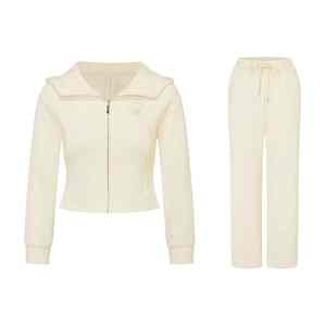 Custom Outfits Lounge Sudadera holgada con bolsillos Essential Zip up Hoodie - Product Image 2