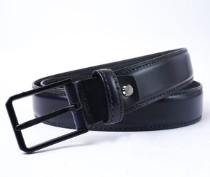 Adjustable Full Grain Luxury Premium Buckle Leather Belt Worldwide Export Business Unisex Trouser Strap Designer <b>Stitch</b> Handmade - Product Image 3