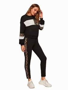 2020 nueva llegada negro 100 algodón Sudadera con capucha Crop Top mujer ropa de manga larga bordado personalizado invierno pulóver XXXL francés OEM - Product Image 2
