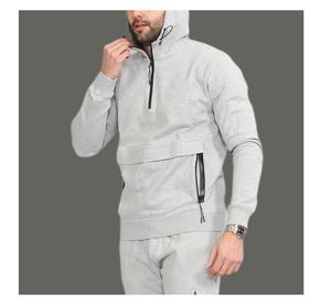 Survêtement d'entraînement uni personnalisé de haute qualité, survêtement Streetwear pour hommes, survêtement décontracté de sport pour hommes - Product Image 1