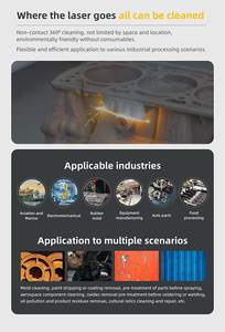Máquina de limpieza láser de fibra 3 en 1 con función de soldadura y corte para limpieza de óxido - Product Image 5