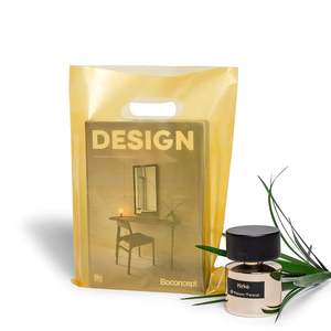 Wholesale Large Quantities Die Cut Side Gusset <b>Bag</b> with Handle for Carrying Shopping Gifts in Boutique Retail Clothing - Product Image 1