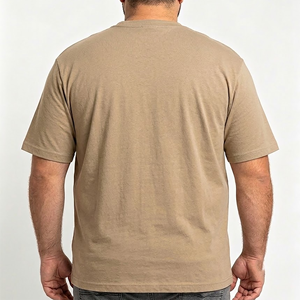 เสื้อยืดคอกลมทรงหลวมแบบสั่งทำพิเศษสำหรับผู้ชายไซส์ใหญ่ พร้อมพิมพ์ลายดิจิทัล คุณภาพระดับพรีเมียม ผ้าฝ้าย 100% เหมาะสำหรับใส่ในช่วงฤดูร้อน - Product Image 3