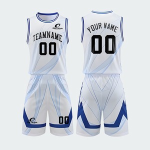 Uniformes de Baloncesto Transpirables con Estampado por Transferencia de Calor para Adultos, Sublimación Personalizada, Nuevos Conjuntos de Uniformes de Baloncesto 2026 en MOQ Bajo - Product Image 3