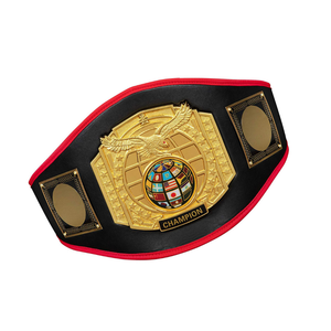 Ceintures de champion personnalisées faites à la main, plaques en zinc, ceinture en cuir véritable de qualité supérieure avec boucle en alliage - Product Image 2