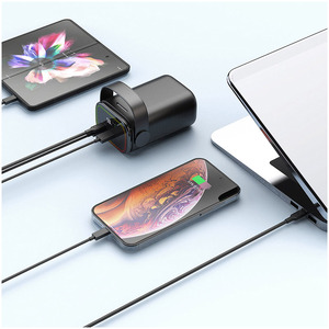 ที่ชาร์จแบตเตอรี่แบบพกพา Pd 100W 30000mAh ไฟฉาย LED 3พอร์ตพร้อมที่จับสำหรับการตั้งแคมป์ - Product Image 2