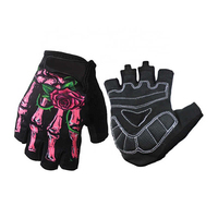 Dernier style, gants de cyclisme personnalisés à demi-doigts, gants de course à vélo sans doigts pour femmes, gants de vélo rembourrés en gel pour hommes, cyclisme