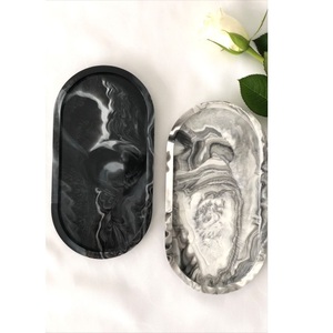 Bandeja de Resina para Empaque de Regalos de Lujo y Decoración, Bandeja para Servir Pasteles, Jugos y Alimentos para el Hogar y Hoteles - Product Image 6