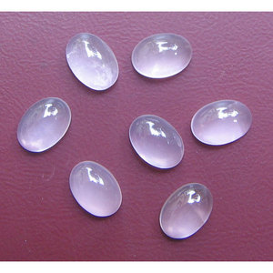 Cuarzo Rosa Natural Grado AAA, Cabujón Ovalado, Piedra Preciosa Pulida, Piedra Lunar Suelta, Turquesa, Ópalo, Turmalina - Product Image 1
