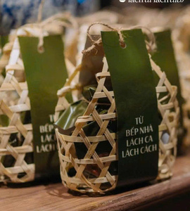 Caja de Regalo de Bambú Ecológica Hecha a Mano, Vietnam 2026, Presentación Elegante - Product Image 2