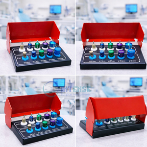 Kit de guidage pour perceuse dentaire, positionnement d'implants, manuel, acier inoxydable, 10 pièces, ensemble d'instruments chirurgicaux professionnels, prix d'usine - Product Image 5
